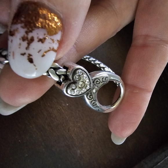 Brighton silver charm holder bracelet - Picture 5 of 6